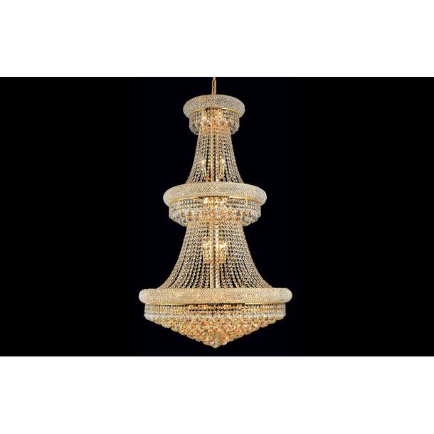 House Of Hampton Mckie 23 Light Dimmable Empire Chandelier Reviews